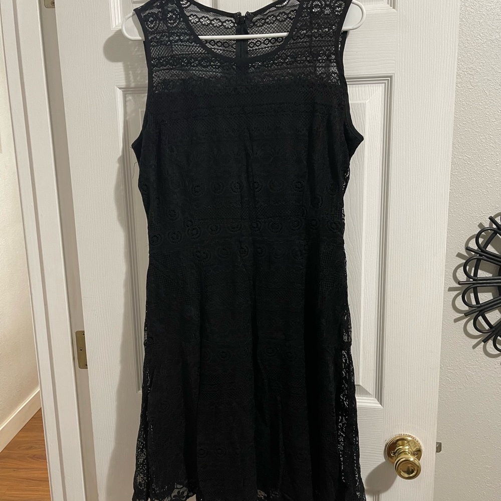 NY collection black dress
